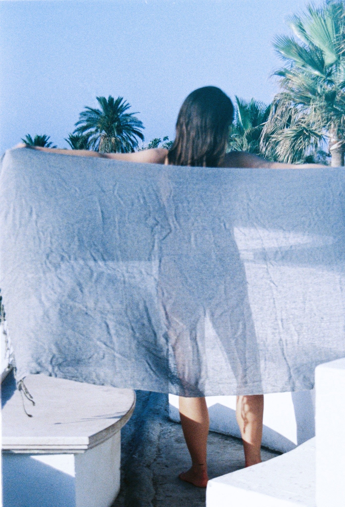 Seda Silk Pareo Navy