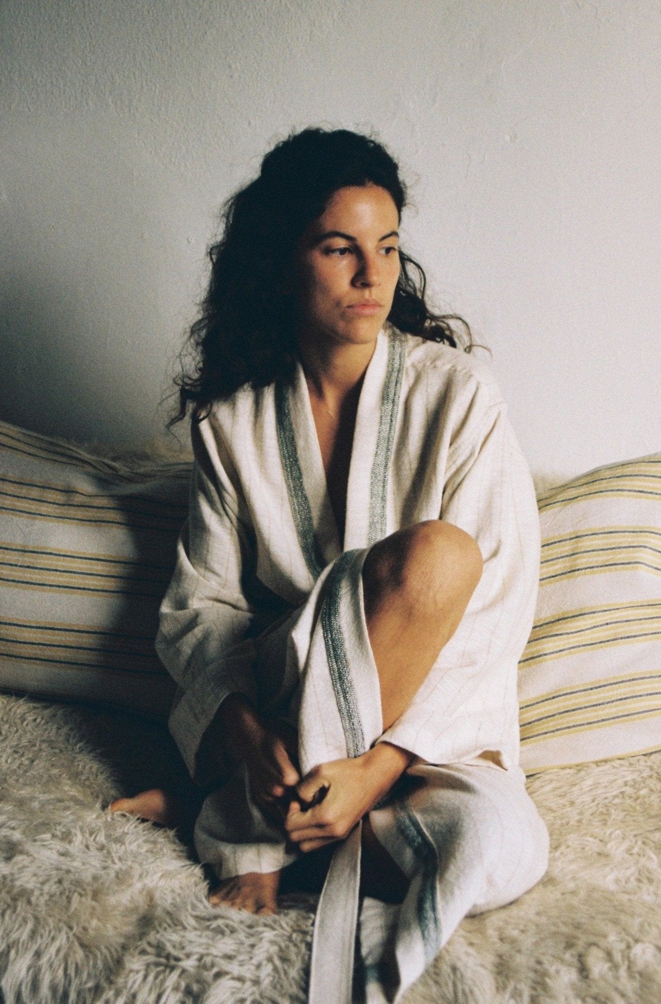 Bahia Olive Robe