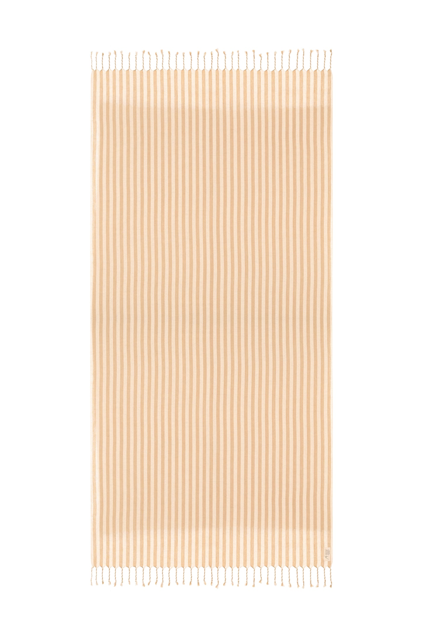 Striped Mustard Towel