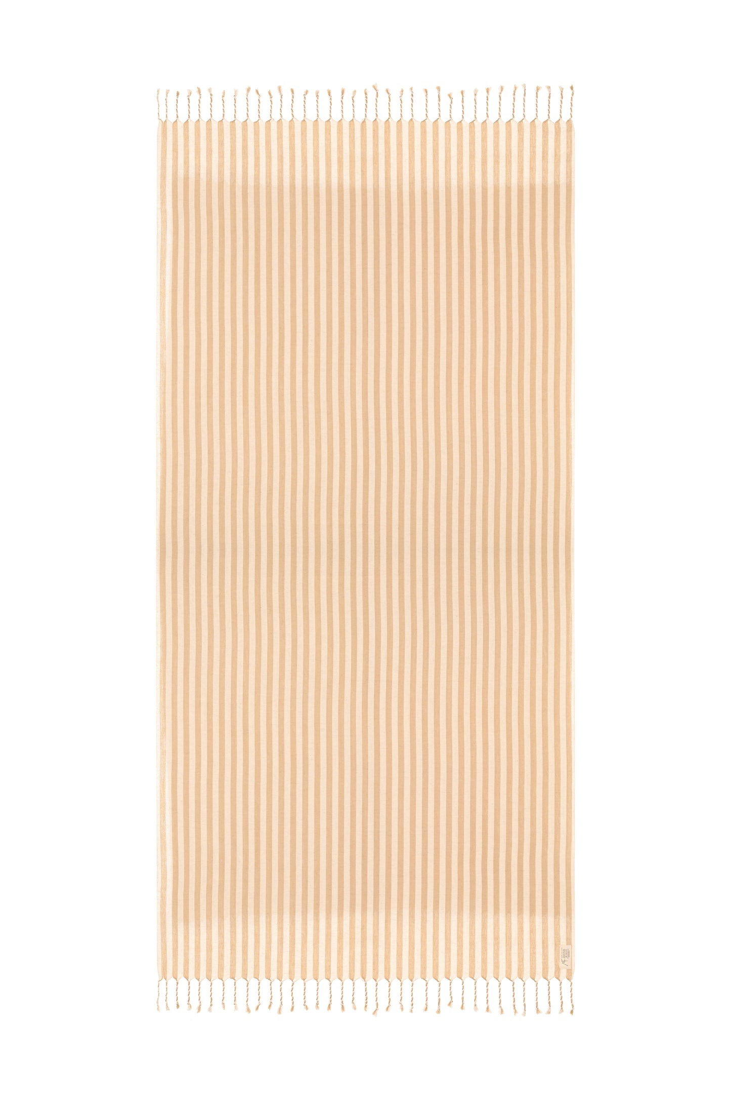 Striped Mustard Towel