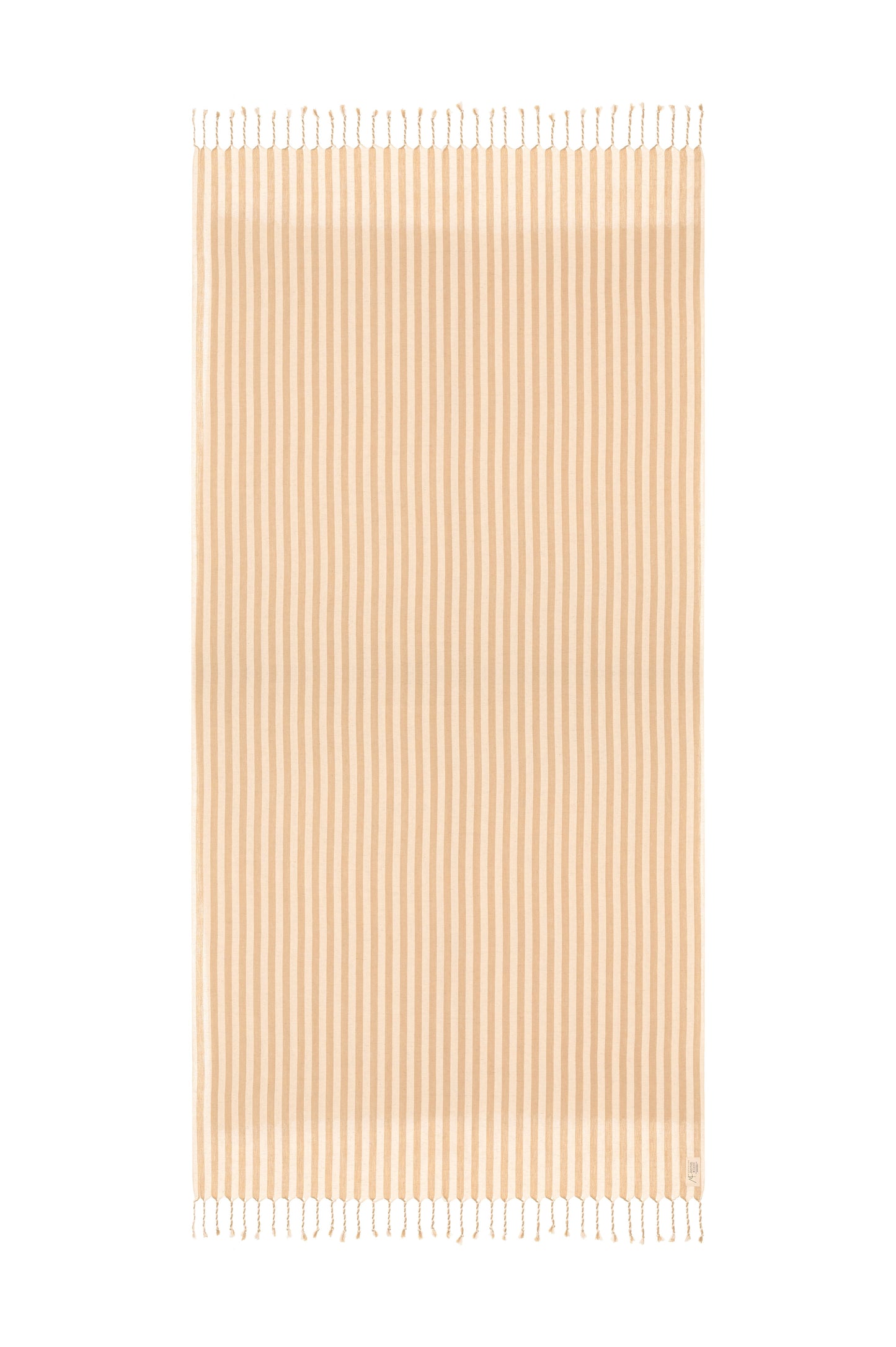 Striped Mustard Towel