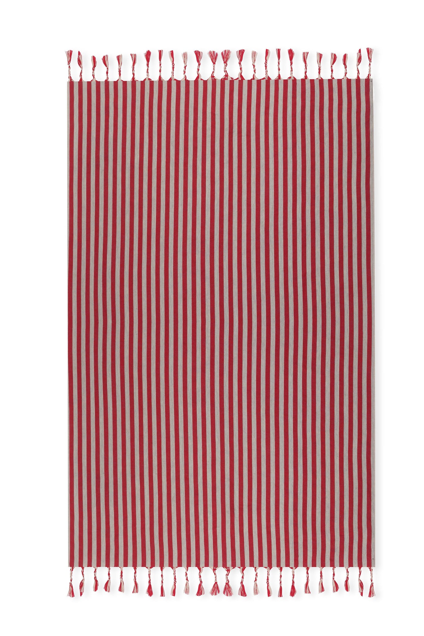Striped Red Towel