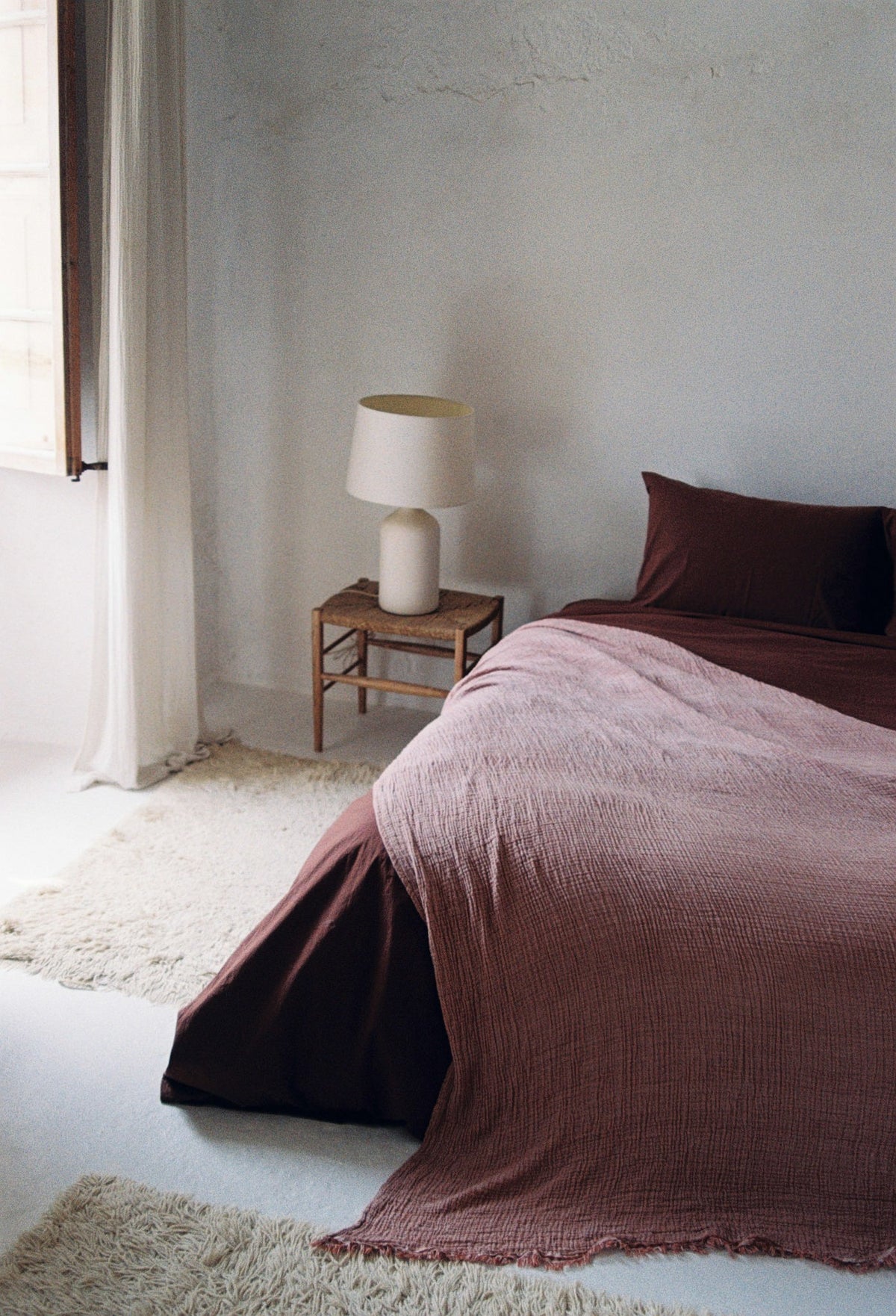 Sienna Blanket Burnt Orange