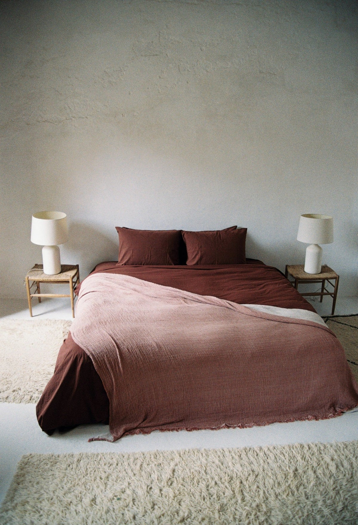 Sienna Blanket Burnt Orange