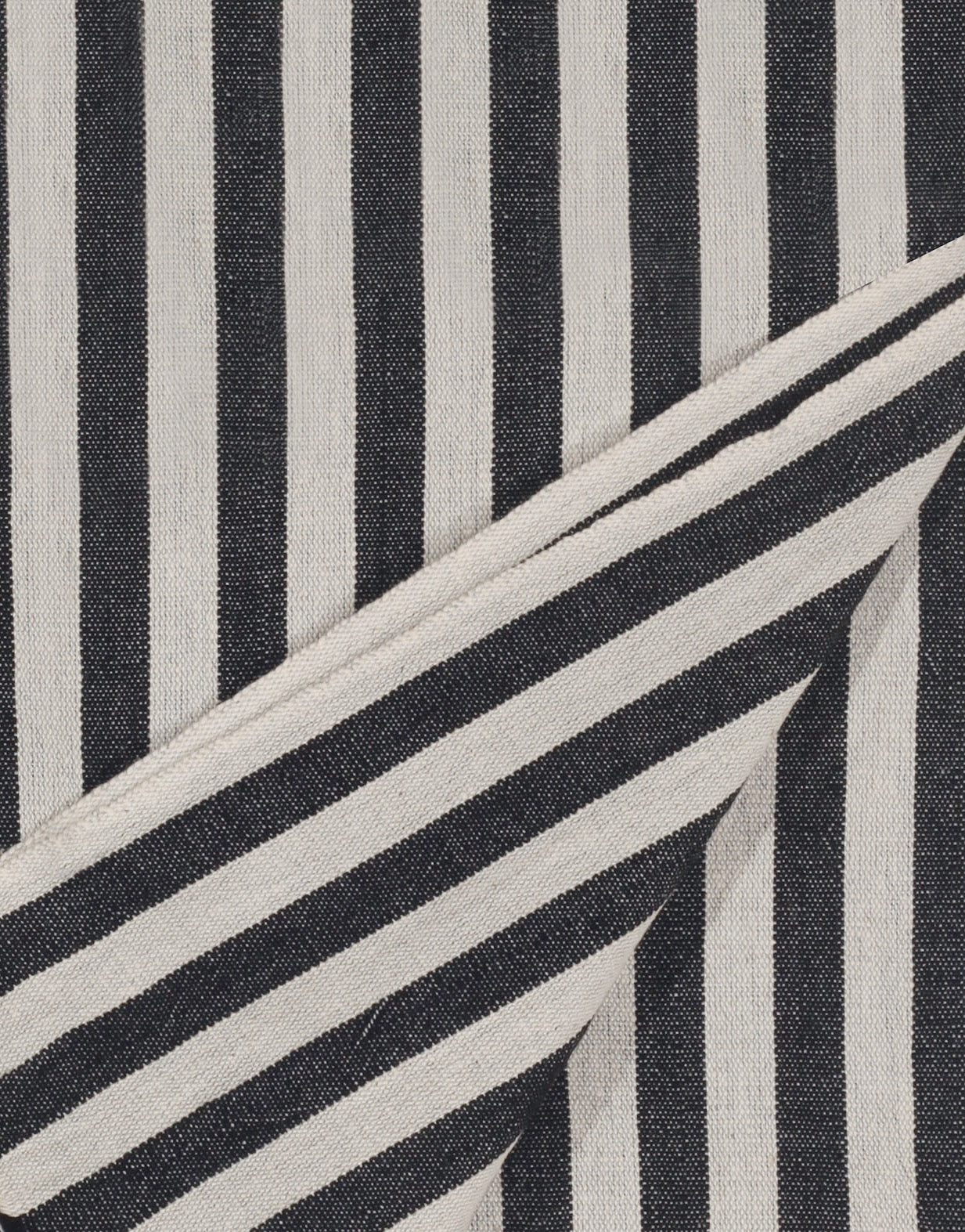 Serviette de Table Striped Black (Lot de 2)