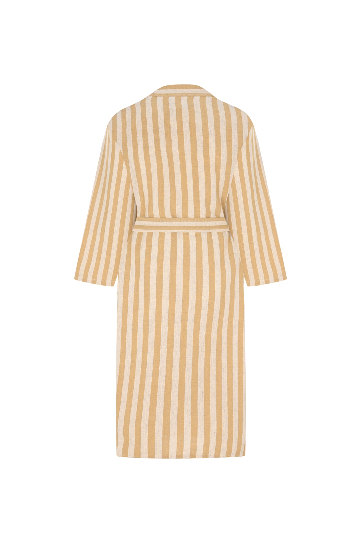 Striped Mustard Robe