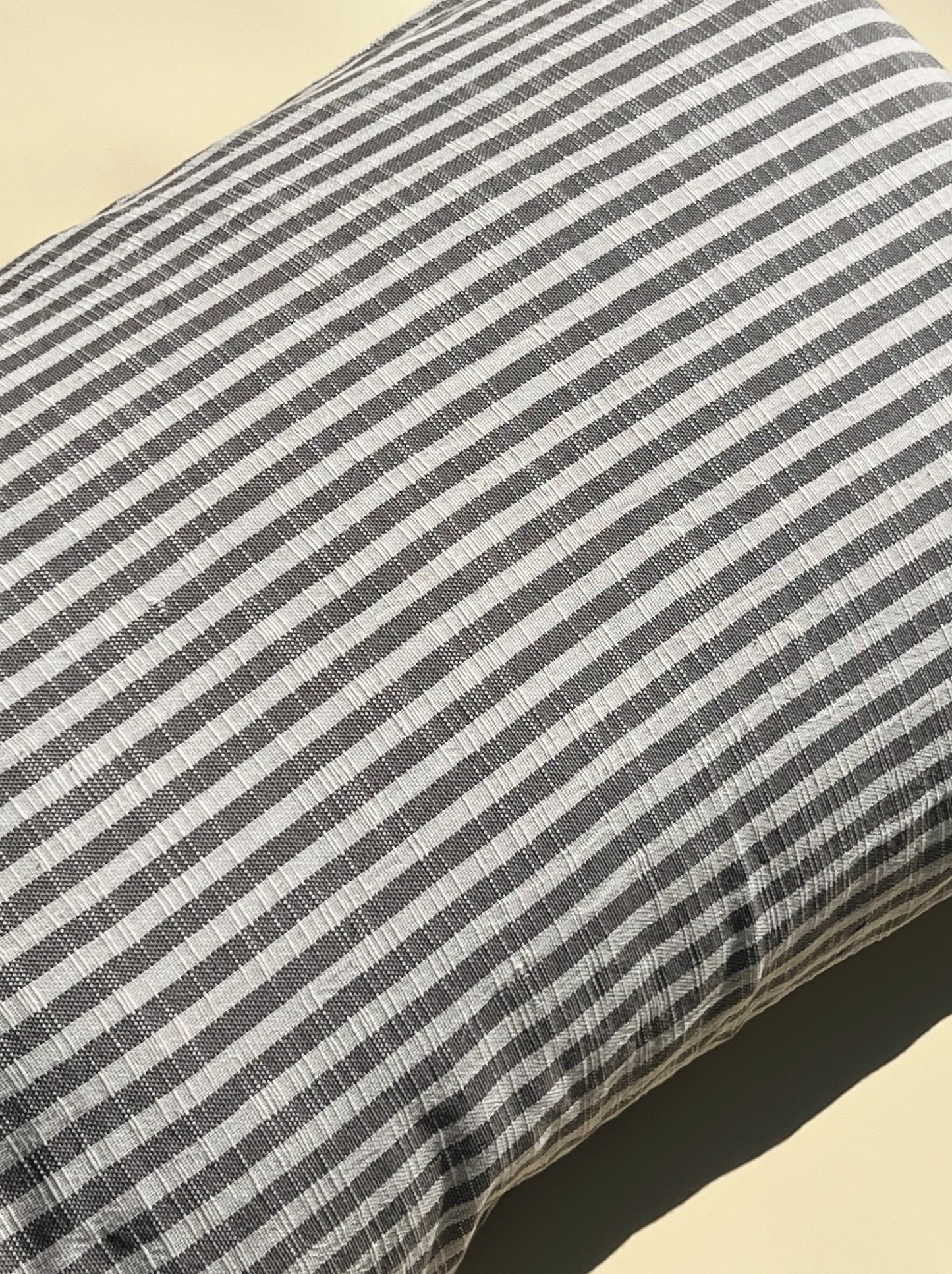 Housse de Coussin Striped Grey