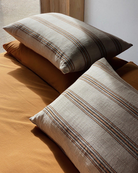 Turmeric Bedding & Apricot Cushions