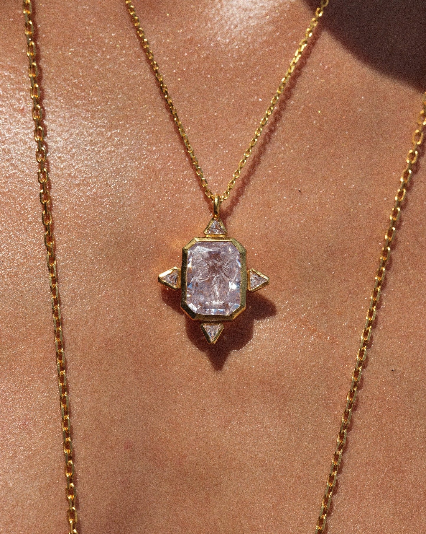 The White Angel Necklace