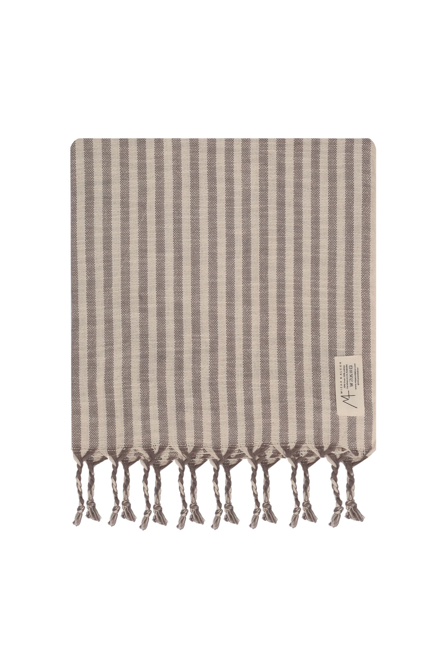 Toalla Striped Grey