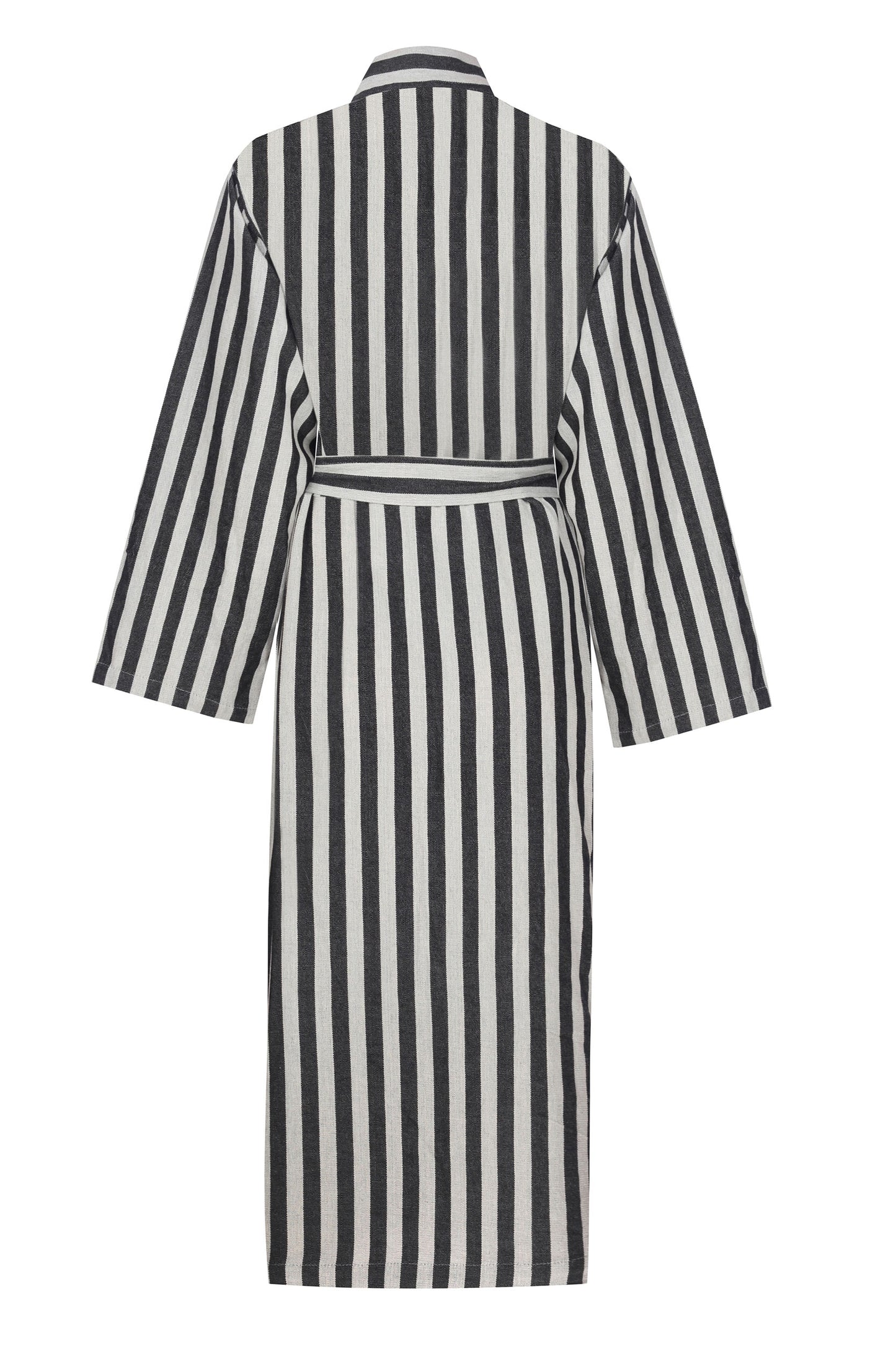 Robe Striped Black