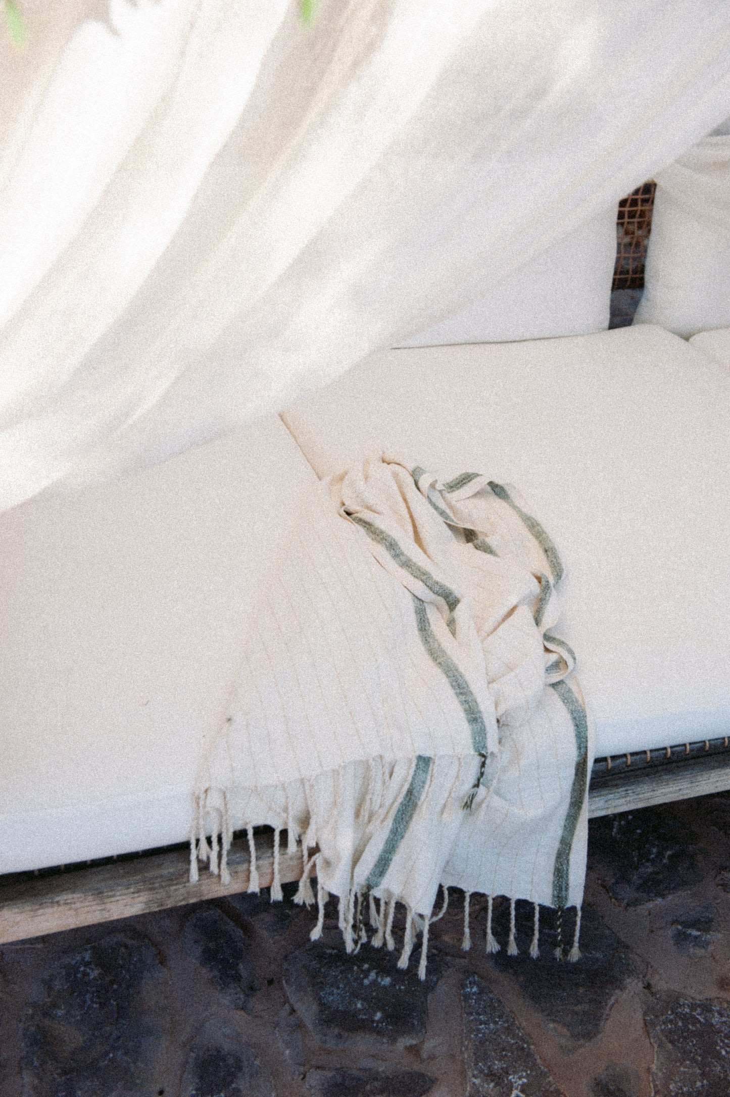 Bahia Olive Towel