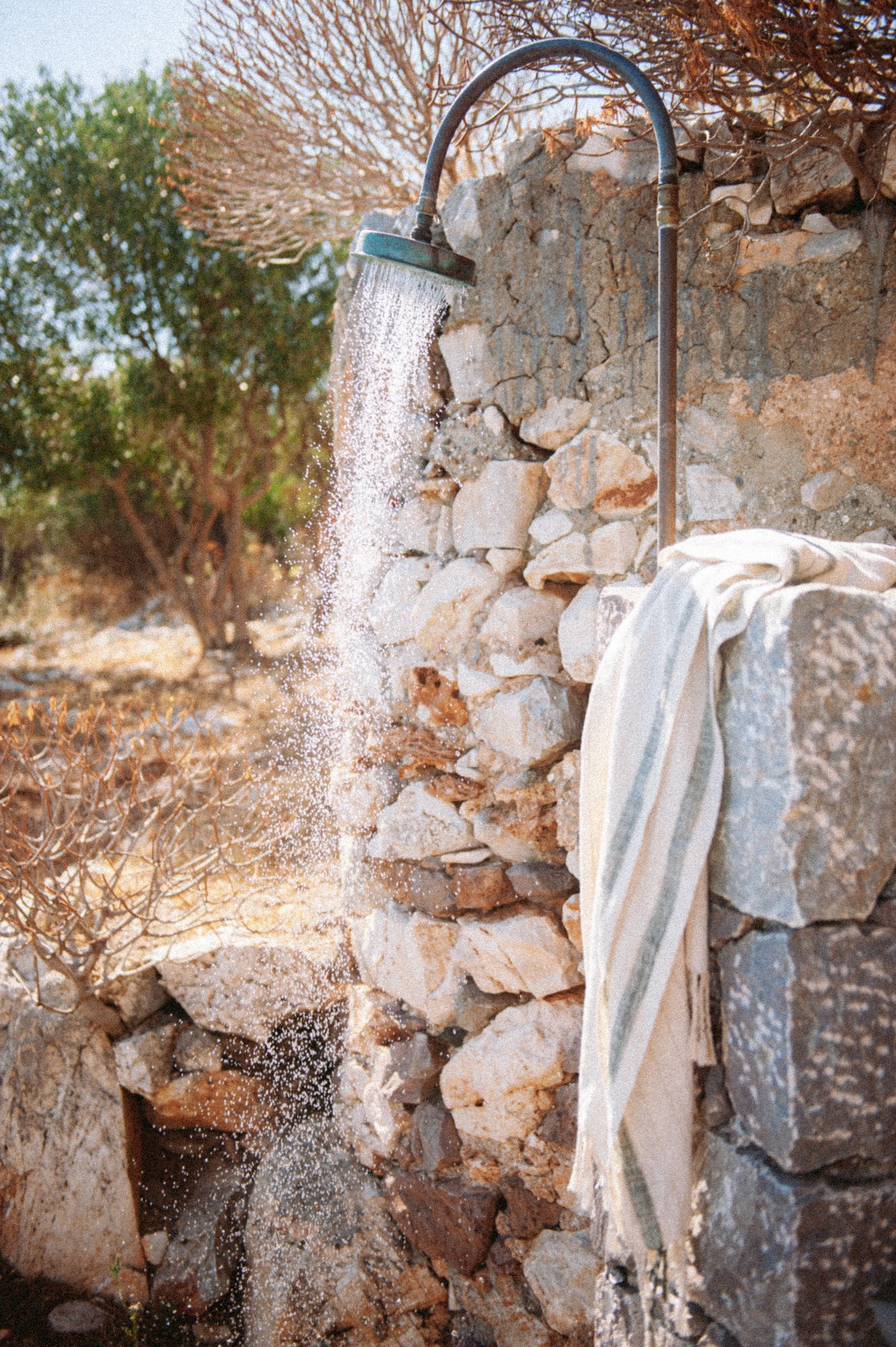 Bahia Olive Towel